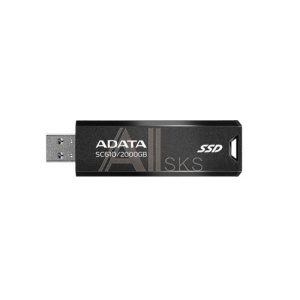 3218011 SSD внешний жесткий диск 2TB USB 3.2 BLACK SC610-2000G-CBK/RD ADATA
