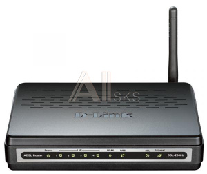 1309978 Wi-Fi маршрутизатор 150MBPS 4P ADSL2+ DSL-2640U/R1A D-LINK