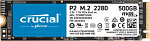 1391019 Накопитель SSD Crucial PCI-E x4 500Gb CT500P2SSD8 P2 M.2 2280