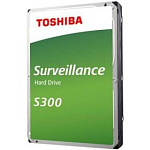 1634686 10TB Toshiba Surveillance S300 (HDWT31AUZSVA) {SATA 6.0Gb/s, 7200 rpm, 256Mb buffer, 3.5" для видеонаблюдения}