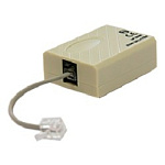 1607644 D-Link SP-206E Сплиттер ADSL2+ Annex B с телефонным кабелем 10 см