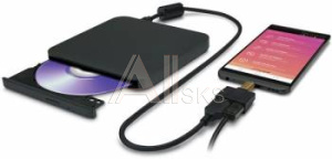 480023 Привод DVD-RW LG GP95 черный SATA slim внешний RTL