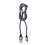 1662438 Harper USB - microUSB, BRCH-310 SILVER (1м, способны заряжать устройства до 2х ампер)
