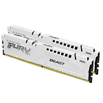11061958 Комплект модулей памяти Kingston 64GB DDR5 6000 DIMM CL30 FURY Beast Black XMP Non-ECC Unbuffered DIMM (Kit of 2) 2RX8 30-36-36 1.4V 288-pin 16Gbit