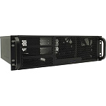1807621 Procase RM338-B-0 Корпус 3U server case,3x5.25+8HDD,черный,без блока питания,глубина 380мм, MB CEB 12"x10.5"