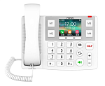 X305 Fanvil Care Series IP Phone3.5" 320 x 240-pixel color display2 SIP Line4 Quick KeyBig ButtonWIFI 2.4GHz & 5GHzHAC HandsetG.722, OpusSOS ButtonDesktop