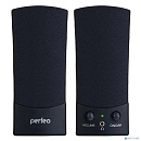 Perfeo колонки "UNO" 2.0, мощность 2х0,5 Вт (RMS), чёрн, USB