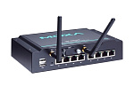 Компактный встраиваемый компьютер с 8 x RS-232/422/485, 3 x Ethernet, 4 DI/DO, 1 слот SD, 1 mSATA, 1 слот mini PCIe для беспроводных модулей, USB на б