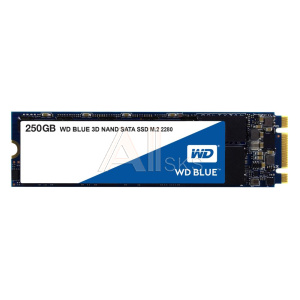 1221244 SSD жесткий диск M.2 2280 250GB TLC BLUE WDS250G2B0B WDC