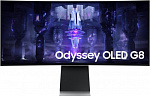 1912940 Монитор Samsung 34" Odyssey OLED G8 S34BG850SI серебристый OLED LED 21:9 M/M полуматовая HAS 250cd 178гр/178гр 3440x1440 175Hz FreeSync Premium Ultra