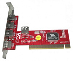 24596 Контроллер PCI VIA6212 (4+1) 5xUSB2.0 Bulk