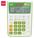 1189223 Калькулятор настольный Deli E1238/GRN зеленый 12-разр.