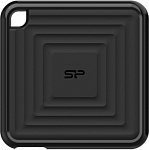 1908892 Накопитель SSD Silicon Power USB-C 512Gb SP512GBPSDPC60CK PC60 1.8" черный