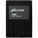 1967304 Micron SSD 7450 MAX, 1600GB, U.3(2.5" 15mm), NVMe, PCIe 4.0 x4, 3D TLC, R/W 6800/2700MB/s, IOPs 800 000/250 000, TBW 8700, DWPD 3 (12 мес.)