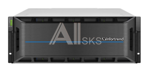 Системы хранения данных Infortrend EonStor GS 3000 Gen3 4U/24bay Dual controller, 4x12Gb/s SAS Exp.,4x25GbE(SFP28)+4x host board,4x4GB,2x(PSU+FAN),2x(