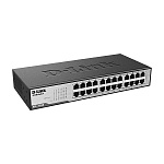 1506825 Коммутатор D-LINK DES-1024D/G1A Неуправляемый с 24 портами 10/100Base-TX, функцией энергосбережения и поддержкой QoS