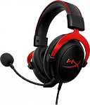 1635504 Наушники с микрофоном HyperX Cloud II черный/красный 1м мониторные оголовье (4P5M0AA)