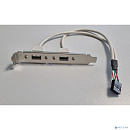 Bion планка портов 2xUSB2.0, 30 см [BXP-MB-2USB]