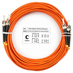 11053401 Cabeus FOP-62-ST-ST-10m Шнур оптический duplex ST-ST 62,5/125 mm 10м LSZH