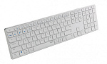 1838657 Клавиатура Rapoo E9800M белый USB беспроводная BT/Radio slim Multimedia для ноутбука (14518)