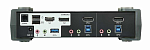 КВМ переключатель ATEN 2P USB 3 4K DisplayPort MST KVMP Switch