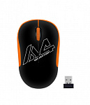 1146011 Мышь A4Tech V-Track G3-300N черный/оранжевый оптическая (1200dpi) беспроводная USB для ноутбука (3but)
