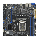 Серверная материнская плата ASUS P13R-M, LGA 1700, Intel C262, 4xDDR5 ECC, 8xSATA, 1xM.2, 1xPCI-E 5.0 x16, 2x1Gb LAN, 3xUSB-A 3.2 Gen 2, 1xVGA, mATX