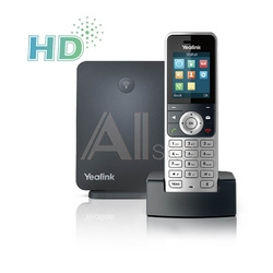 W53P DECT (база W60B+трубка W53H), 8 SIP-аккаунтов, до 8 трубок на базу, 8 одновременных разговоров