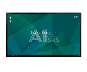 Интерактивный комплекс [IFCNV1PNT86] Nextouch [NextPanel 86P] 86", 4К (3840*2160), 350 кд/м2, 4000:1, PCAP, 10 мс, 20 касаний, Wi-Fi-модуль, ОС Androi