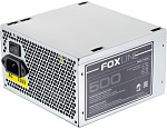 1000527424 Блок питания 500Вт Power Supply Foxline, 500W, ATX, NOPFC, 120FAN, 3xSATA, 2xPATA, 1xFDD, 1xPCI-E, 24+4