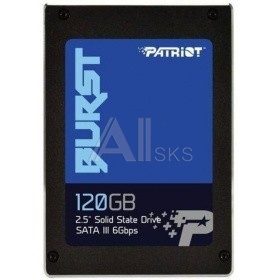 1592868 SSD PATRIOT 120Gb Burst PBU120GS25SSDR {SATA 3.0}