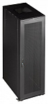 Шкаф коммутационный Lanmaster (TWT-CBB-18U-6X10-G1) напольный 18U 600x1000мм пер.дв.стекл металл 2 бок.пан. 800кг черный
