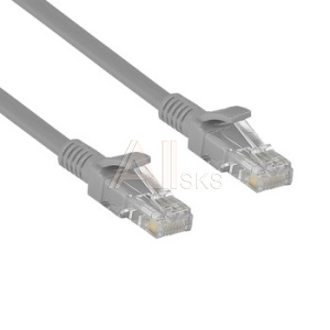 1751121 Exegate EX282010RUS Патч-корд Exegate UTP-RJ45-RJ45-5e-CU-1,5M-GY, UTP, cat.5e, 1.5м, медь, серый