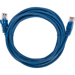 11046694 Rexant (02-0104-3) Патч-корд U/UTP, CAT 5e, RJ45-RJ45, 26AWG, LSZH, синий, 3м