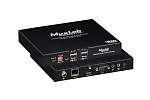 141666 Приемник [500800-RX] MuxLab [500800-RX] KVM HDMI over IP PoE, 4K/60