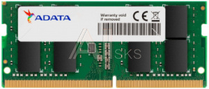 1933981 Память DDR4 32Gb 3200MHz A-Data AD4S320032G22-SGN RTL PC4-25600 CL22 SO-DIMM 260-pin 1.2В single rank Ret