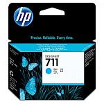 784367 Картридж струйный HP 711 CZ130A голубой (29мл) для HP DJ T120/T520