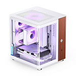 1000787660 Корпус без блока питания/ Корпус JONSBO TK-0 White ITX без БП, mini-ITX, micro-ATX, ATX, белый