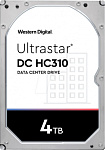 1113589 Жесткий диск WD Original SATA-III 4Tb 0B35950 HUS726T4TALA6L4 Server Ultrastar DC HC310 512N (7200rpm) 256Mb 3.5"