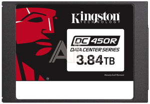 SEDC450R/3840G SSD KINGSTON Enterprise 3,84TB DC450R 2.5" SATA 3 R560/W525MB/s 3D TLC MTBF 2М 99 000/26 000 IOPS 0,4DWPD (Entry Level Enterprise/Server) 3 years