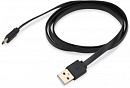 409281 Кабель Buro BHP MICROUSB 1M FLAT USB (m)-micro USB (m) 1м черный плоский