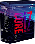 1000448354 Боксовый процессор APU LGA1151-v2 Intel Core i7-8700K (Coffee Lake, 6C/12T, 3.7/4.7GHz, 12MB, 95W, UHD Graphics 630) BOX