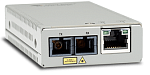 AT-MMC200LX/SC-TAA-60 Allied Telesis TAA, 10/100TX to 100X/SC Single Mode Mini Media & Rate Converter
