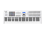 148183 MIDI клавиатура [230632] Arturia [KeyLab mkII 61 White] 61 клавиша, чувствительных к силе нажатия с послекасанием, 16 пэдов с RGB-подсветкой, 9 фейдер