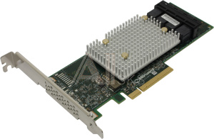 1000528148 Контроллер ADAPTEC жестких дисков Microsemi SmartHBA 2100-16i Single (16 internal ports,PCIe Gen3 ,x8,RAID 0/1/10/5,FlexConfig)