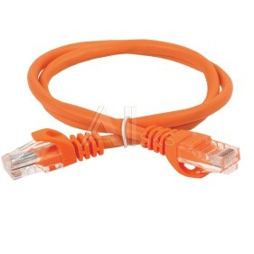 1567161 ITK PC07-C5EU-1M Коммутационный шнур (патч-корд), кат.5Е UTP, 1м, оранжевый