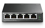 Коммутатор TP-Link TL-SG1005P, 5-портовый гигабитный настольный с 4 портами PoE, 5 гигабитных портов RJ45,включая 4 порта PoE, бюджет PoE до 65 Вт, ст