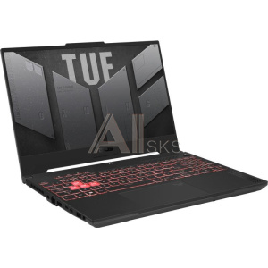 3221533 Ноутбук ASUS TUF Gaming A15 FA507NV-LP023 15.6" 1920x1080/AMD Ryzen 7 7735HS/RAM 16Гб/SSD 512Гб/RTX 4060 8Гб/ENG|RUS/DOS серый 2.2 кг 90NR0E85-M003W0