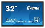 31,5" Iiyama ProLite 24/7 TF3239MSC-B1AG 1920x1080@60 Touch (12) AMVA3 LED 16:9 8ms VGA HDMI DP USB Mini jack RS-232c RJ45 80M:1 3000:1 178/178 500cd