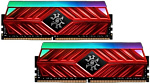 1289035 Модуль памяти ADATA XPG SPECTRIX D41 Gaming Общий объём памяти 8Гб Module capacity 4Гб Количество 2 3200 МГц 1.35 В красный AX4U320038G16A-DR41
